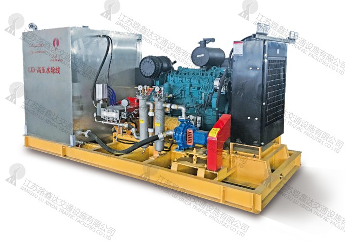 长沙LXD90-3型柴油机驱动高压水除线机